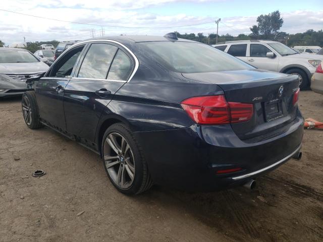 WBA8B7C59GK487319 - 2016 BMW 340 XI BLUE photo 3