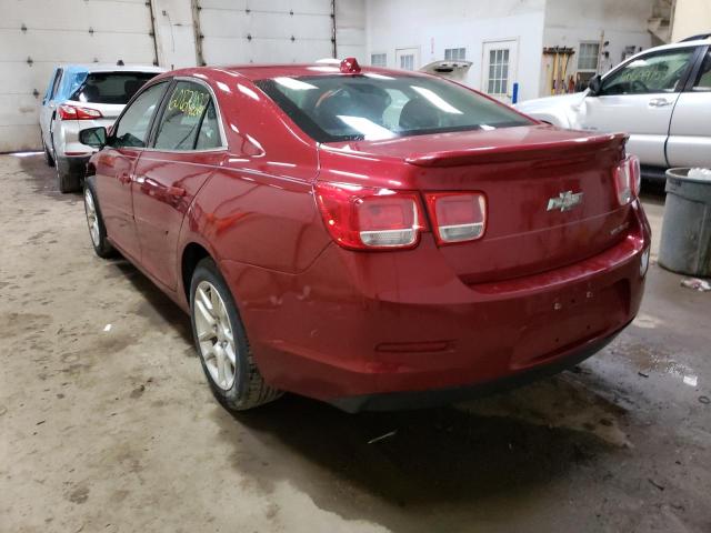 1G11C5SL4EF104844 - 2014 CHEVROLET MALIBU 1LT წითელი ფოტო 3