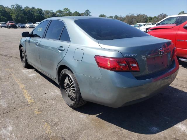 4T1BE46K07U662329 - 2007 TOYOTA CAMRY CE TEAL photo 3