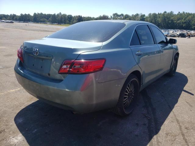 4T1BE46K07U662329 - 2007 TOYOTA CAMRY CE TEAL photo 4