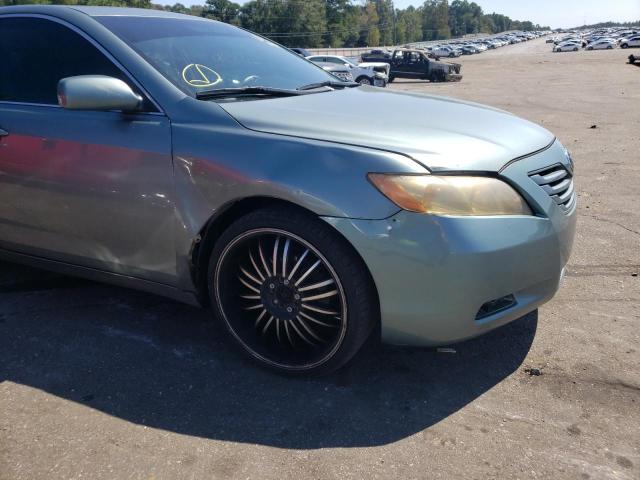 4T1BE46K07U662329 - 2007 TOYOTA CAMRY CE TEAL photo 9