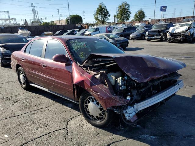 1G4HR54K91U157579 - 2001 BUICK LESABRE BURGUNDY photo 1