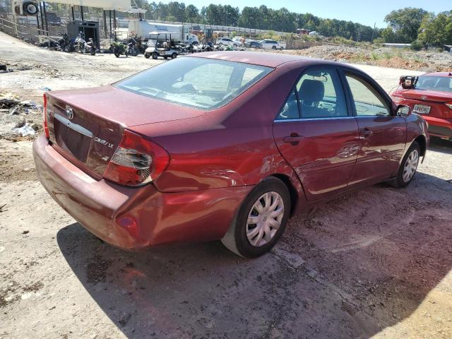 4T1BE32KX3U192479 - 2003 TOYOTA CAMRY 4D BURGUNDY photo 4