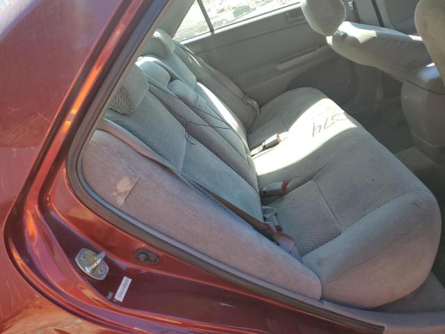 4T1BE32KX3U192479 - 2003 TOYOTA CAMRY 4D BURGUNDY photo 6