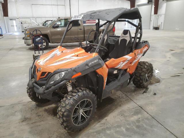 LCELVYZ10K6001206 - 2019 CFMO ZFORCE 800 ORANGE photo 2