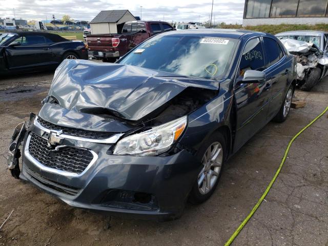 1G11C5SL5FF196080 - 2015 CHEVROLET MALIBU 1LT GRAY photo 2