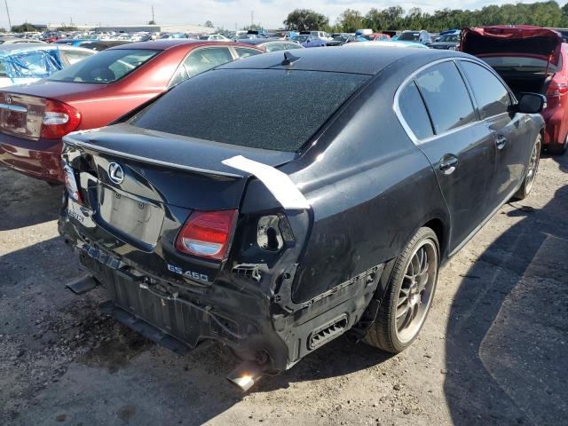 JTHBL96S585000697 - 2008 LEXUS GS 460 BLACK photo 4