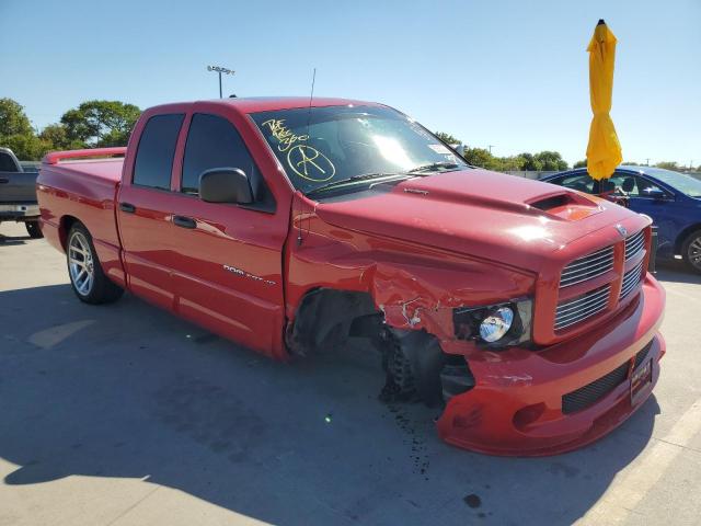 3D7HA18H75G820097 - 2005 DODGE RAM SRT10 RED photo 1