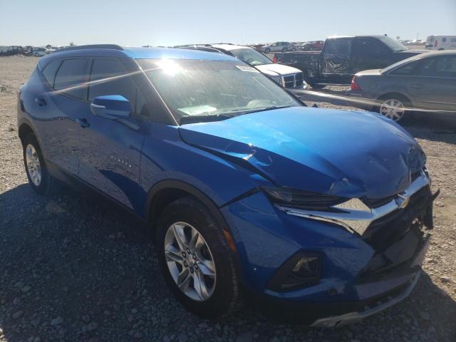 3GNKBCRS1KS613420 - 2019 CHEVROLET BLAZER 2LT BLUE photo 1