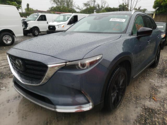 JM3TCADY0M0505480 - 2021 MAZDA CX-9 GRAND GRAY photo 2