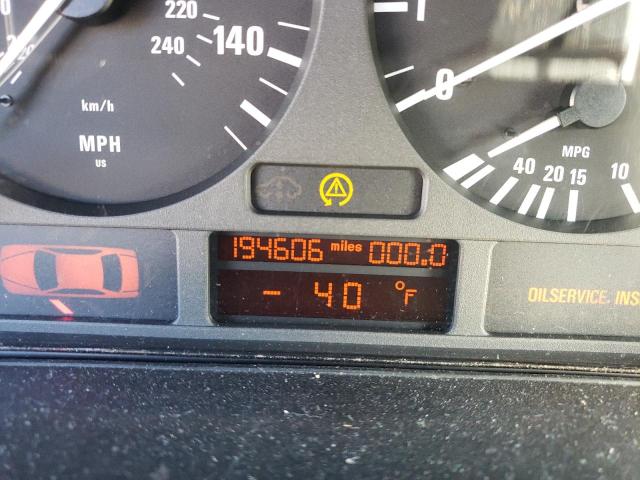 WBADT53401CE90119 - 2001 BMW 5 SERIES RED photo 8