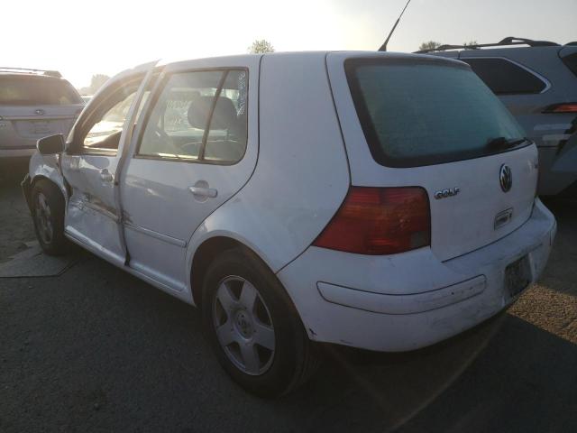 9BWGP61J924071347 - 2002 VOLKSWAGEN GOLF GLS T WHITE photo 3