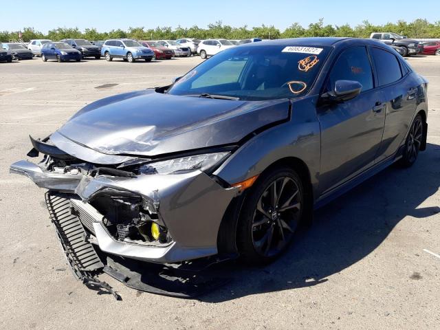 SHHFK7H98JU408554 - 2018 HONDA CIVIC SPOR 灰色 照片 2