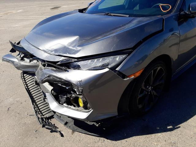 SHHFK7H98JU408554 - 2018 HONDA CIVIC SPOR 灰色 照片 9