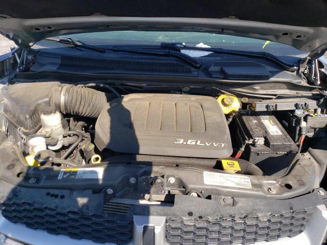 2C4RDGEG0JR325507 - 2018 DODGE GRAND CARA SILVER photo 7