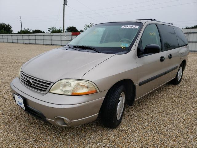 2FMZA51432BB10329 - 2002 FORD WINDSTAR L GOLD photo 2