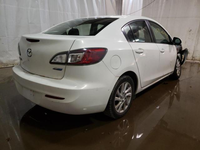 JM1BL1V88C1639410 - 2012 MAZDA 3 I WHITE photo 4