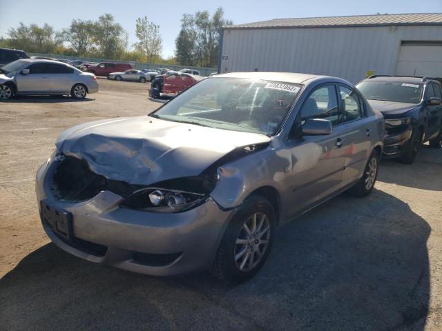 JM1BK12G961468332 - 2006 MAZDA 3 I SILVER photo 2