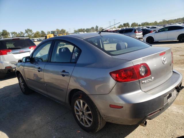 JM1BK12G961468332 - 2006 MAZDA 3 I SILVER photo 3