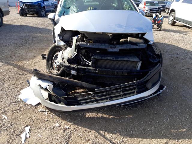 KNADM4A38D6277422 - 2013 KIA RIO LX SILVER photo 9