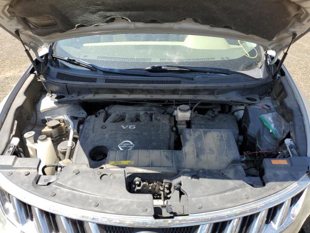 JN8AZ18W99W146968 - 2009 NISSAN MURANO S/M SILVER photo 7