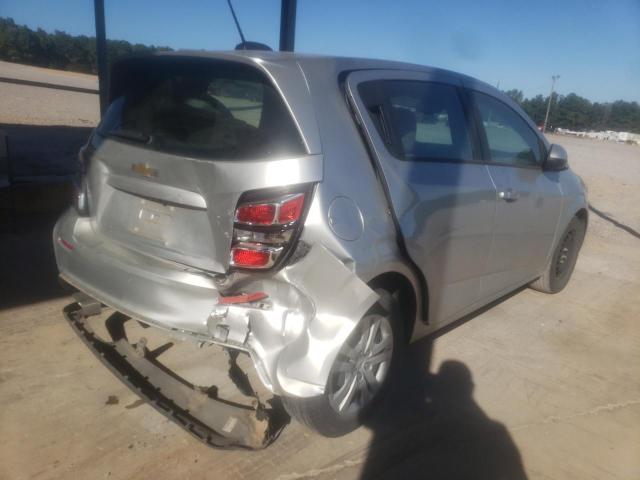 1G1JG6SB0L4129413 - 2020 CHEVROLET SONIC SILVER photo 4