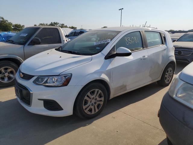 1G1JG6SB3K4131073 - 2019 CHEVROLET SONIC TWO TONE photo 1