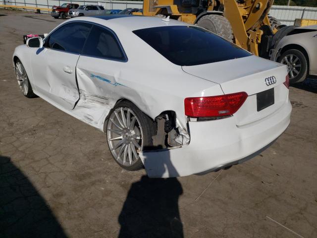 WAUW2AFR7GA005147 - 2016 AUDI A5 WHITE photo 3