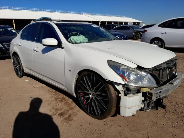 JN1CV6AP2FM580689 - 2015 INFINITI Q40 WHITE photo 1