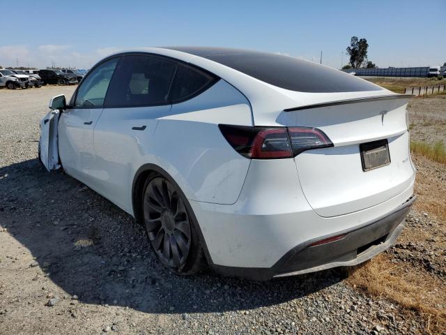5YJYGDEFXMF258309 - 2021 TESLA MODEL Y Blanc photo 3