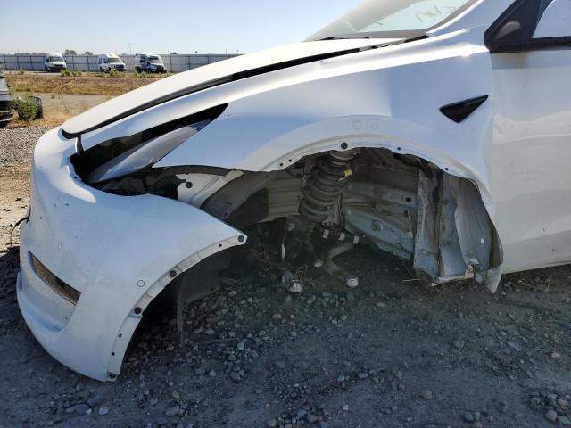 5YJYGDEFXMF258309 - 2021 TESLA MODEL Y WHITE photo 9