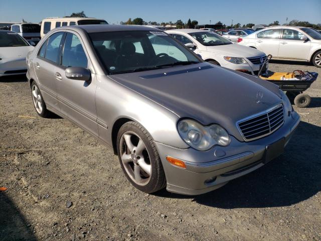 WDBRF40J54A624932 - 2004 MERCEDES-BENZ C 230K SPO SILVER photo 1