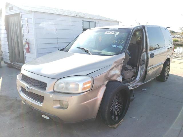 1GNDV23L66D207974 - 2006 CHEVROLET UPLANDER L TAN photo 2