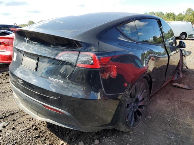 5YJYGDEF9LF037296 - 2020 TESLA MODEL Y أسود صورة 4