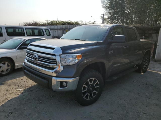 5TFDY5F14HX649603 - 2017 TOYOTA TUNDRA CRE GRAY photo 2