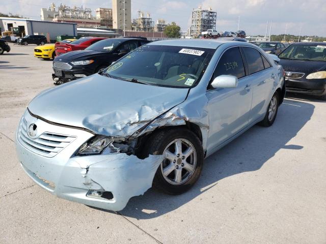 4T1BE46K29U835061 - 2009 TOYOTA CAMRY BASE BLUE photo 2