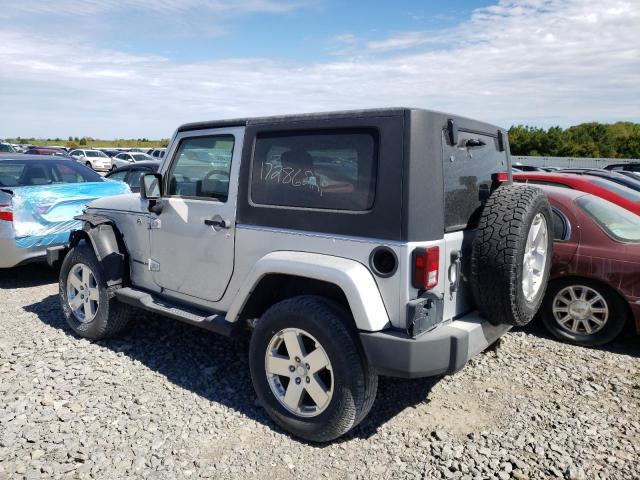 1J4FA54138L609806 - 2008 JEEP WRANGLER S ვერცხლისფერი ფოტო 3