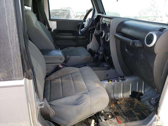 1J4FA54138L609806 - 2008 JEEP WRANGLER S ვერცხლისფერი ფოტო 5