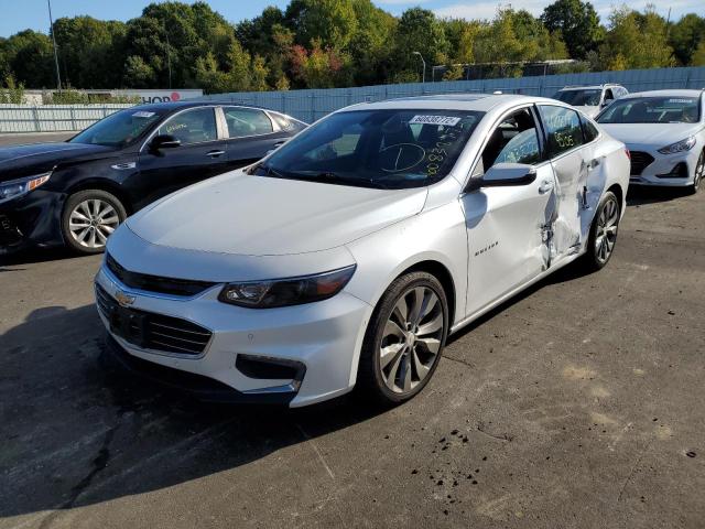 1G1ZH5SX2GF332769 - 2016 CHEVROLET MALIBU PRE თეთრი ფოტო 2
