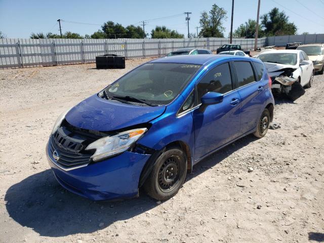 3N1CE2CP4FL449313 - 2015 NISSAN VERSA NOTE BLUE photo 2