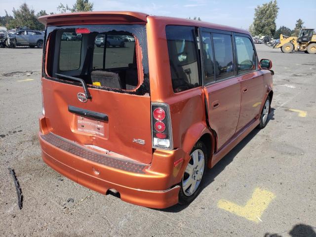 JTLKT324640160914 - 2004 TOYOTA SCION XB ნარინჯისფერი ფოტო 4