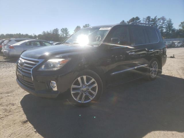 JTJHY7AX2D4103027 - 2013 LEXUS LX 570 BLACK photo 2