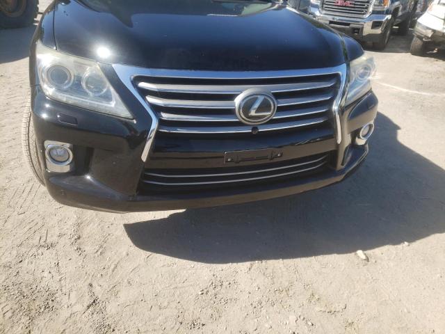 JTJHY7AX2D4103027 - 2013 LEXUS LX 570 BLACK photo 9