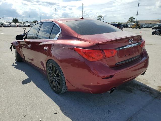 JN1FV7AP4GM421306 - 2016 INFINITI Q50 RED SP MAROON photo 3