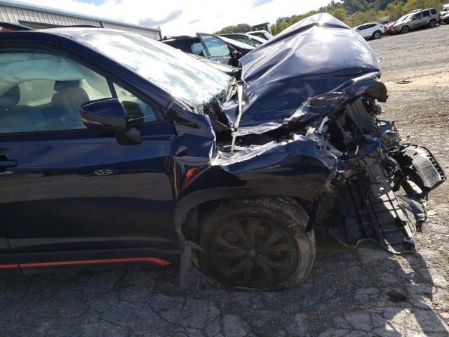 JF2SKARC5MH471897 - 2021 SUBARU FORESTER S BLUE photo 9