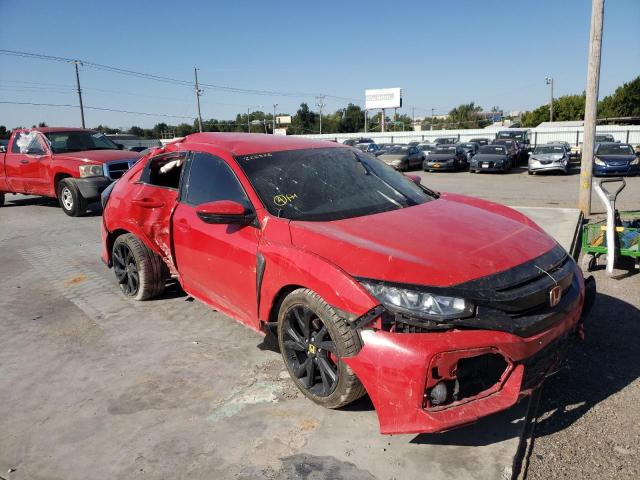 SHHFK7G44JU225528 - 2018 HONDA CIVIC SPOR 红色 照片 1