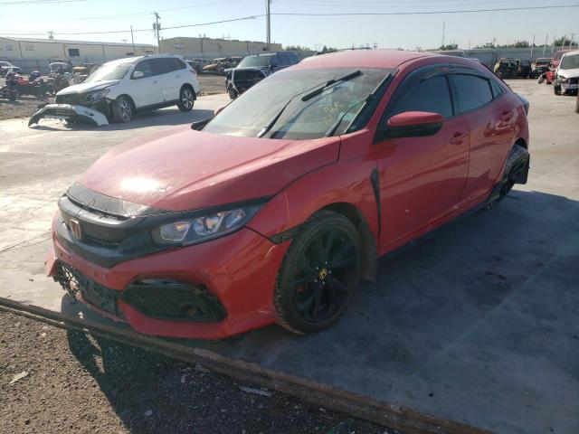 SHHFK7G44JU225528 - 2018 HONDA CIVIC SPOR 红色 照片 2