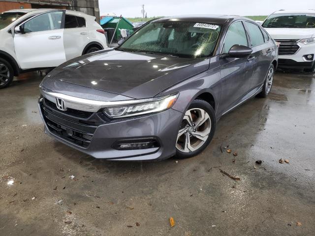 1HGCV2F53KA014373 - 2019 HONDA ACCORD EXL GRAY photo 2