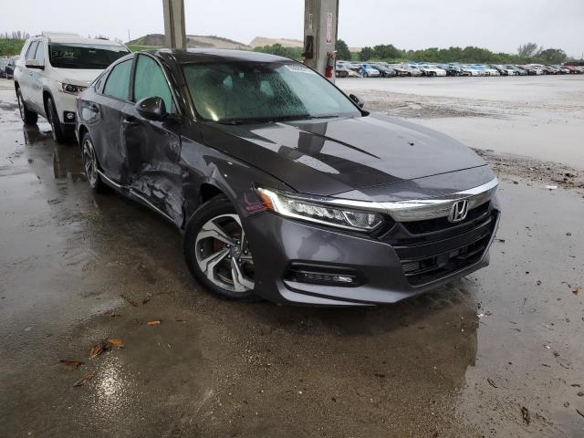 1HGCV2F53KA014373 - 2019 HONDA ACCORD EXL GRAY photo 9