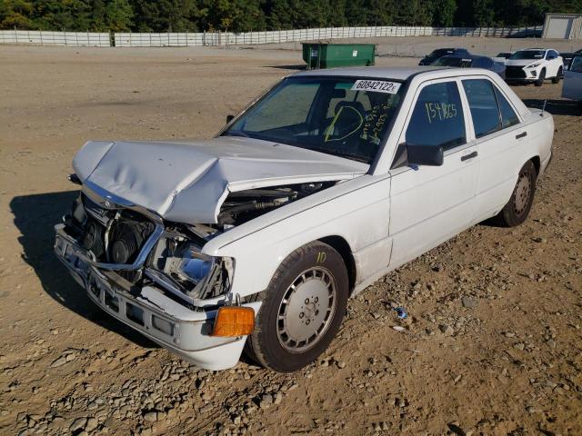 WDBDA29D1LF712923 - 1990 MERCEDES-BENZ 190 E 2.6 WHITE photo 2